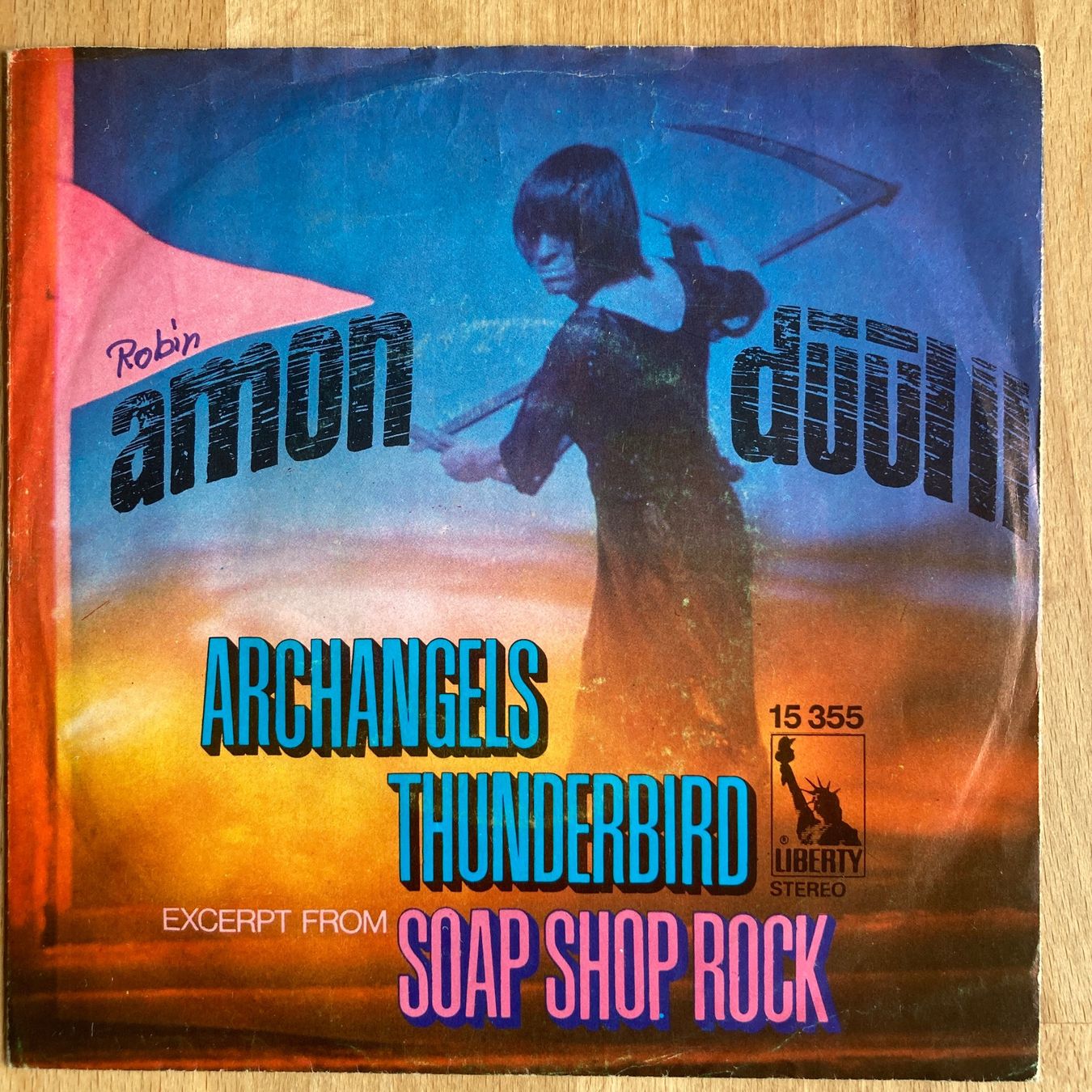 Dischi in vinile: AMON DÜÜL 2, ARCHANGELS  THUNDERBIRD , SINGLE,1970, ROCK – Usato da Thun venduto da estrol