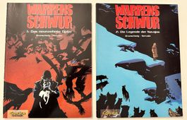 WARRENS SCHWUR BAND 1 und 2,  1.Auflagen, Softcover