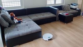 Sofa gross für Familien 4,2/3,2 m x 1,9 m inkl. 7 Kissen