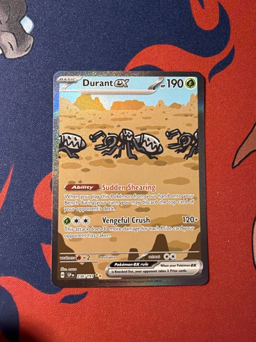Pokémon Sammelbilder & Trading cards: Pokémon Durant ex 236/191 ENG – Neu (gemäss Beschreibung) aus Etoy von Neressini