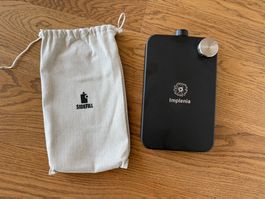 Trinkflasche von SideFill Version F, ungebraucht, gebrandet