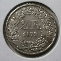 50 Rappen 1879 Silber