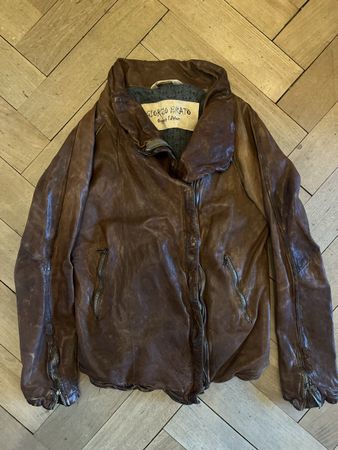 Giorgio Brato Lederjacke Gr S
