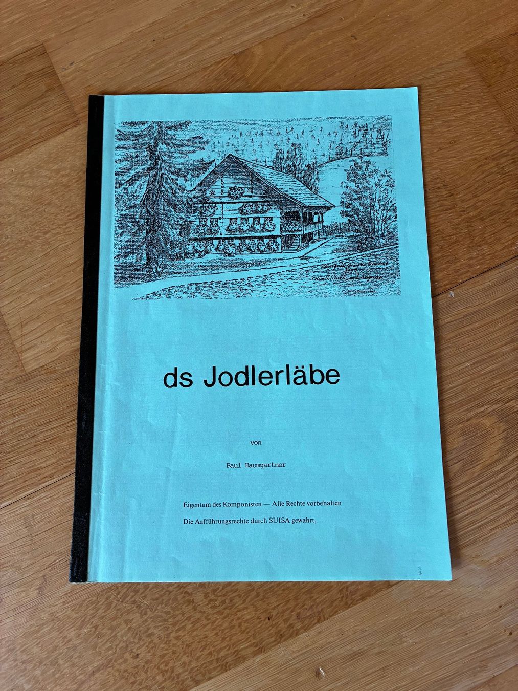 Libri: "Jodlerläbe" von Paul Baumgartner – Usato da Rüegsauschachen venduto da ivatug