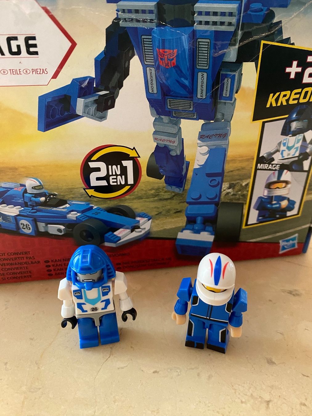 Giocattoli: KRE-O Transformers Mirage Bauset 2in1 – Usato da Schönenbuch venduto da Lyyrli 1