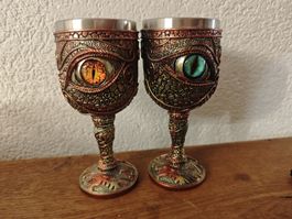 Intricate Dragon Eye Goblet - Perfect Gift for Fantasy Fans