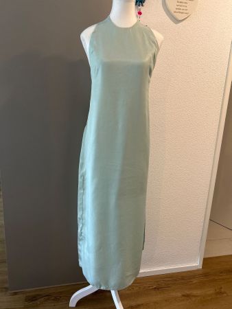 Elegantes Sommerkleid rückenfrei mintgrün
