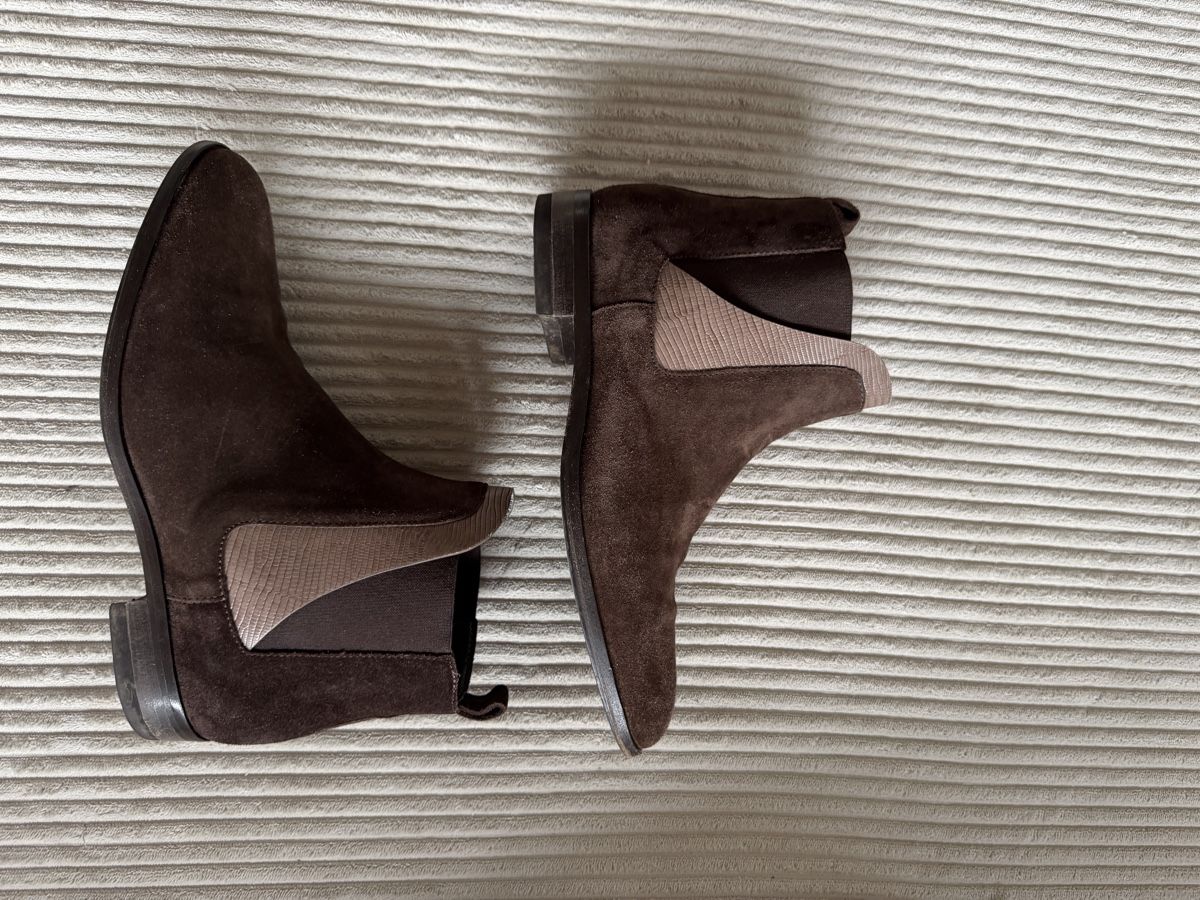 Navyboot Scarpe da donna: Navyboot aus braunem Wildleder 37 – Nuovo (secondo la descrizione) da Aeschi b. Spiez venduto da dar_sjp8 5