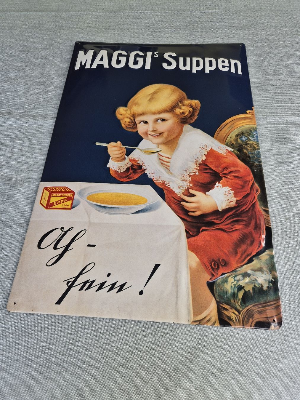 Poster & Bilder: Maggi - Suppen Blechbild  – Gebraucht aus Hausen AG von roland86190