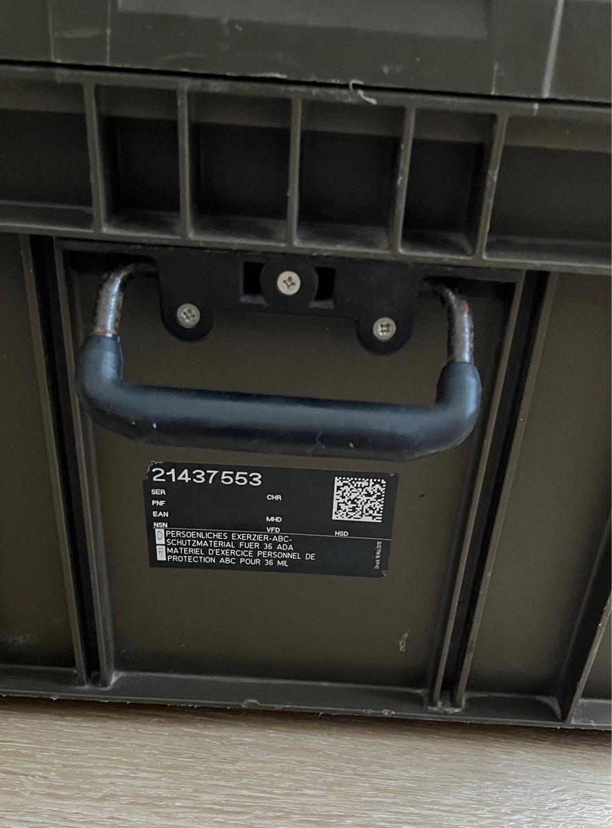 Transportkisten: Transportbox Schweizer Armee – Gebraucht aus Sulz AG von Zissi31324 3