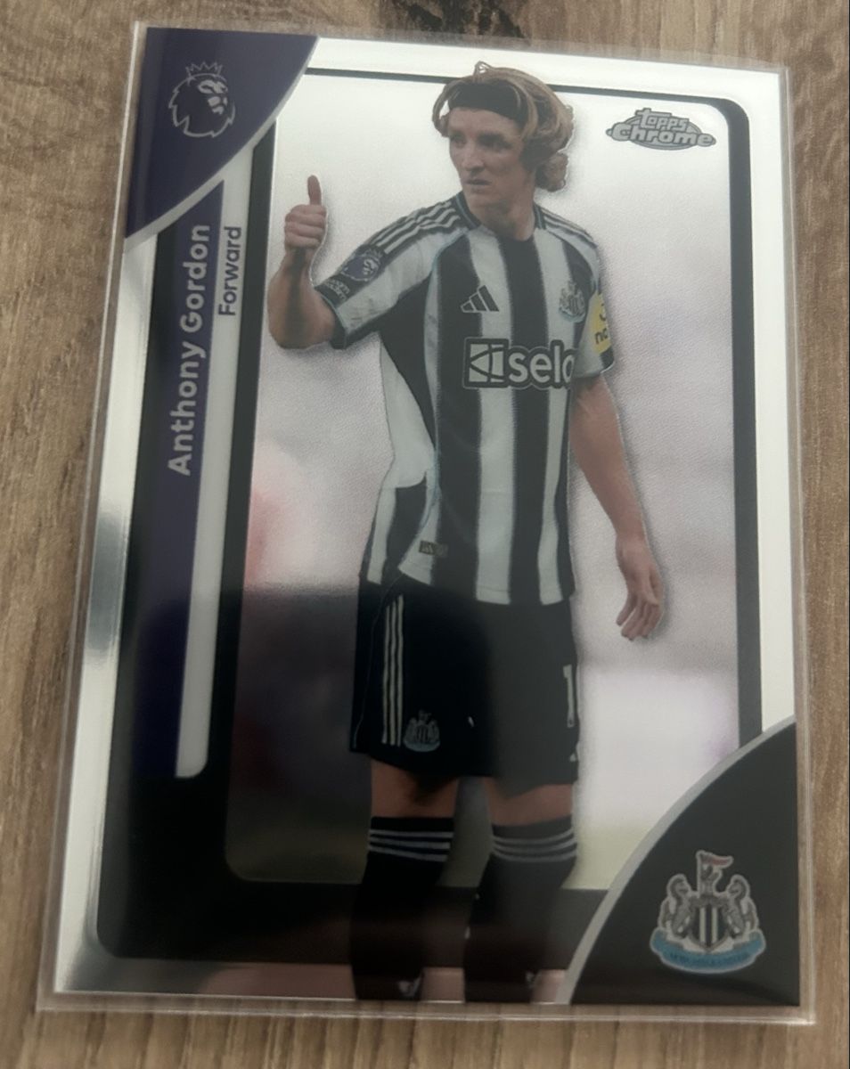 Topps Carte collezionabili: Anthony Gordon - Topps Chrome Premier League 25/26 – Nuovo (secondo la descrizione) da Frauenfeld venduto da lm_11