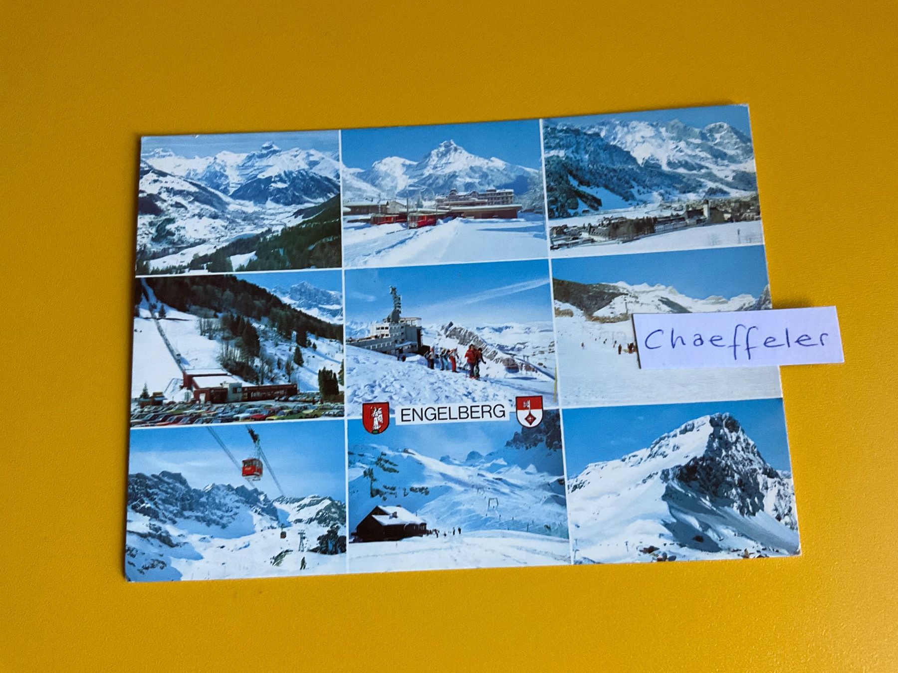Cartoline postali: 1987 Engelberg – Usato da Zürich venduto da Chaeffeler