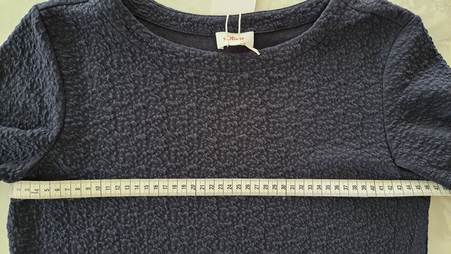 S.Oliver T-Shirts: Sweatshirt mit Jacquard-Muster – Neu und originalverpackt aus Elgg von Semmerli 3