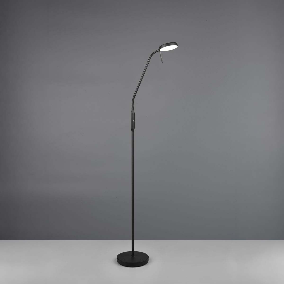 Lampade: LED Stehleuchte, Schwarz, 161 cm Höhe – Nuovo (secondo la descrizione) da Kreuzlingen venduto da Smart-Light 3