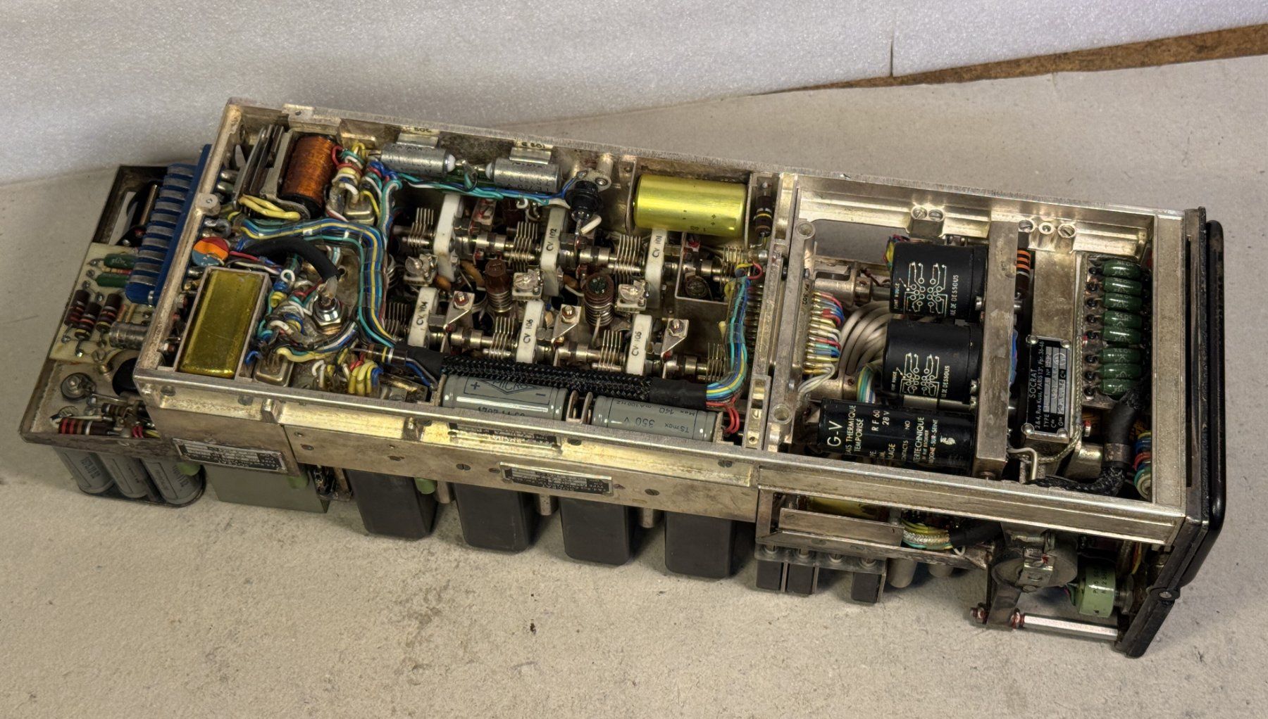 Technique de radiocom: Flugfunkgerät SE-027 – Défectueux à Ins par funkflieger 9