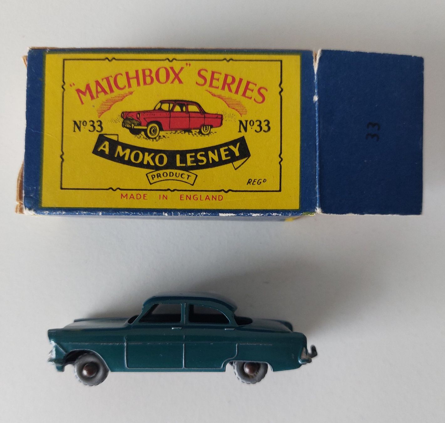 Matchbox Modellini d'auto: Matchbox Lesney Nr. 33A Ford Zodiac – Usato da Schenkon venduto da Elbarto007 4