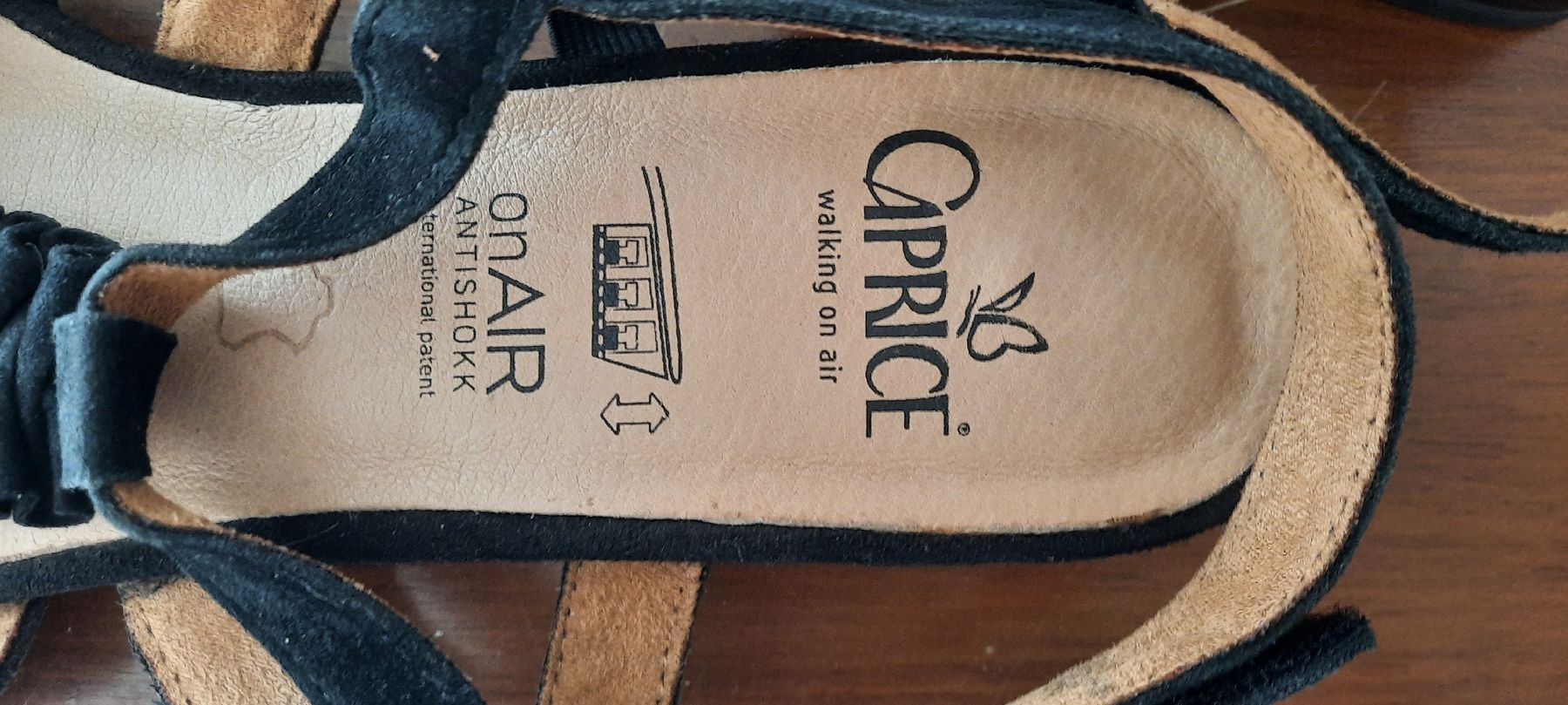 Damenschuhe: Sandale Wildleder schwarz, Gr.41 – Gebraucht aus Reinach BL von sunstar19 2