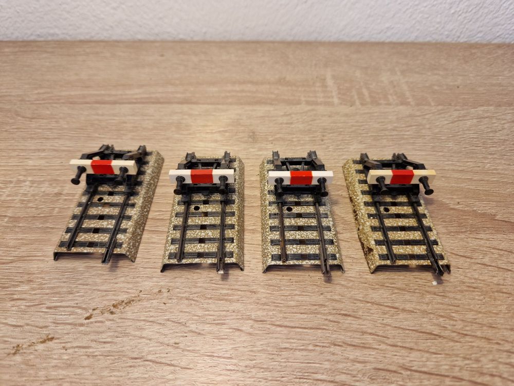 Paraurti Per Binari Märklin M – Modelli 7190, 7191, 7391 – H0 1:87 – Usati In Ottime Condizioni