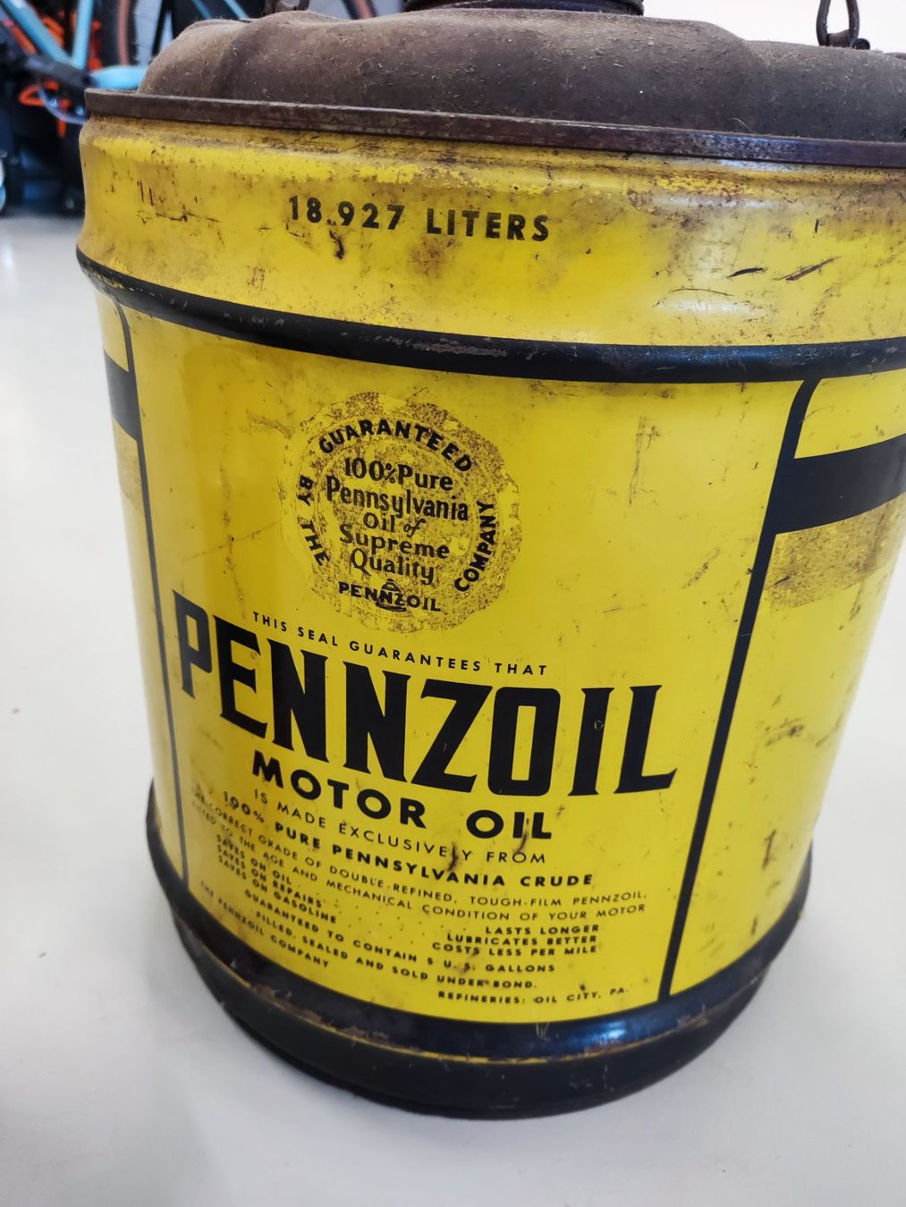 Accessori per altri veicoli: Penzoil / Shell Vintage Behälter – Usato da Ruggell venduto da moejoe79 1