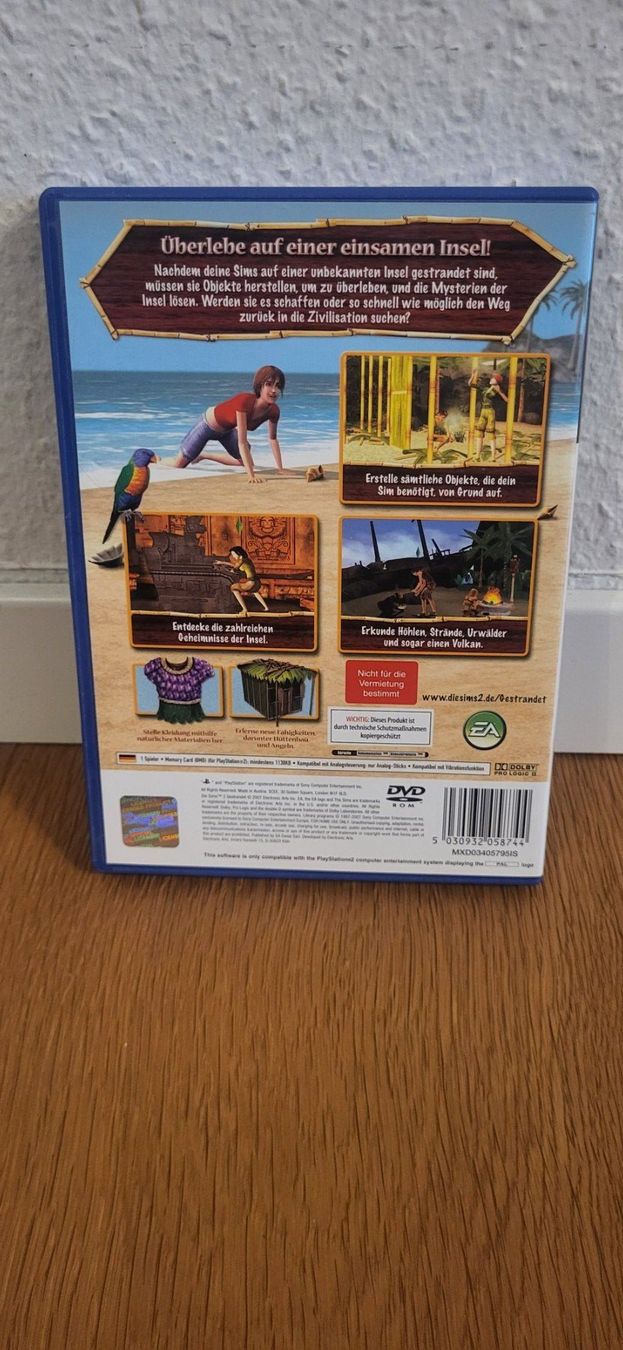 Sony Giochi: PS2 - Die Sims 2 Gestrandet – Usato da Münsingen venduto da Heroism2010 1
