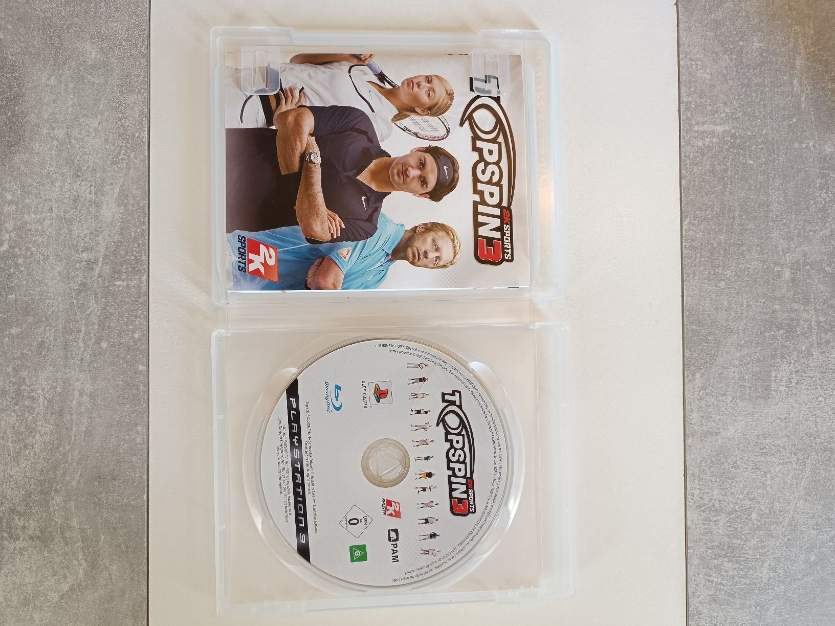 Spiele: Top Spin 3 - PS3 Spiel - Roger Federer - Sehr Gut! – Gebraucht aus Arbon von Gatto81 2