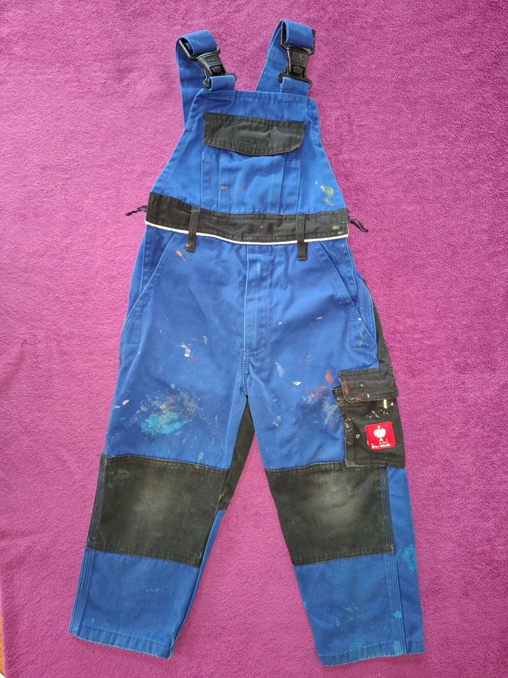Engelbert Strauss Pantaloni: Engelbert Strauss Latzhose / Hose - Gr. 98/104 – Usato da Müllheim Dorf venduto da Seeeule01 3