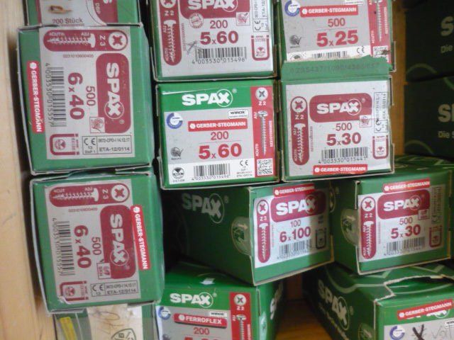 Spax Tutti gli attrezzi: Palett Schrauben SPAX Pan Head Spanplattenschrauben – Nuovo (secondo la descrizione) da Belp venduto da Polexli 8