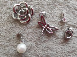 Lot bijoux  5 petits pendentifs