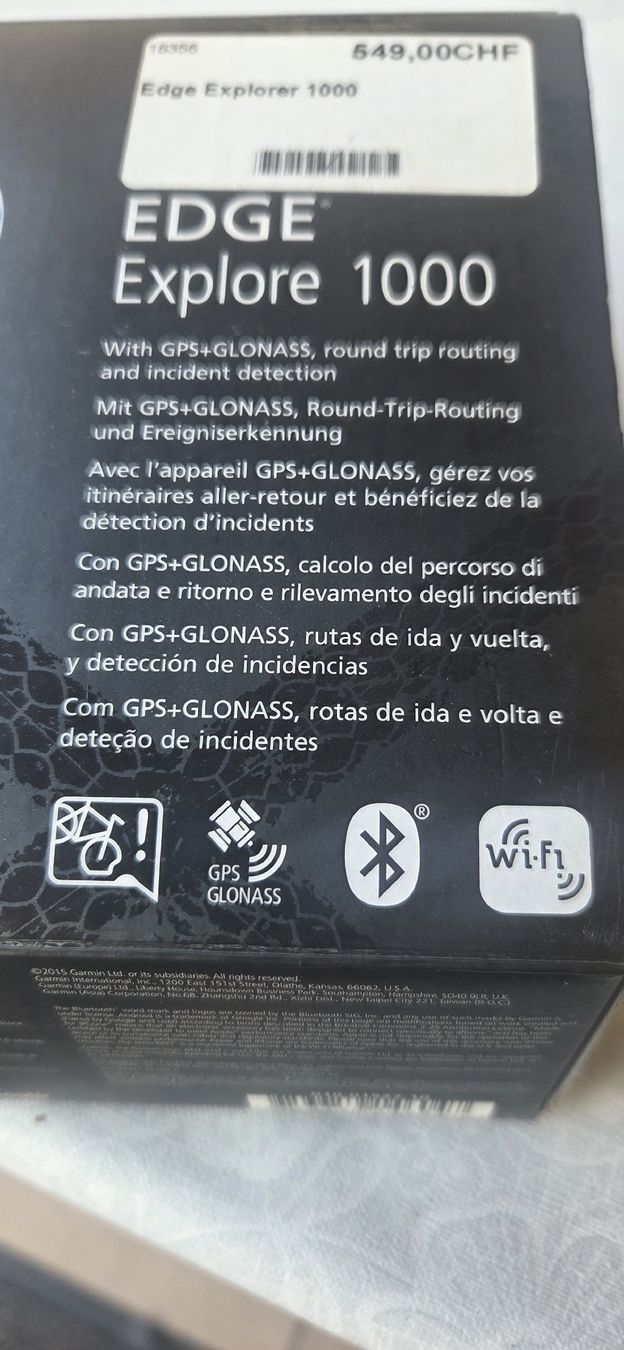 Garmin Navigatori: Garmin Edge Exploer 1000 – Usato da Holziken venduto da Baumannd 4
