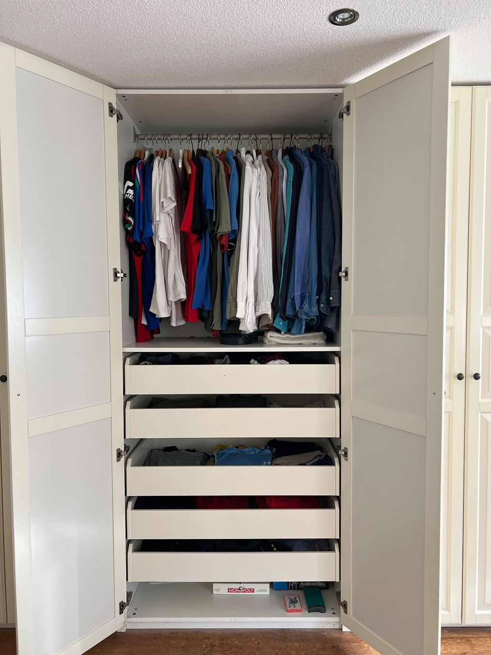 Ikea Armadi: Kleiderschrank weiss – Usato da Thürnen venduto da donvito677 4