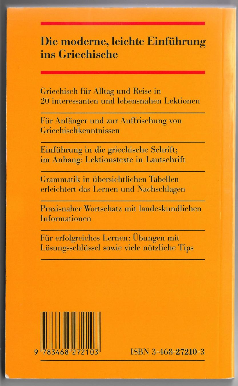 Bücher: Langenscheidts Expresskurs, Griechisch – Gebraucht aus Lausanne von jag_sj6f 1