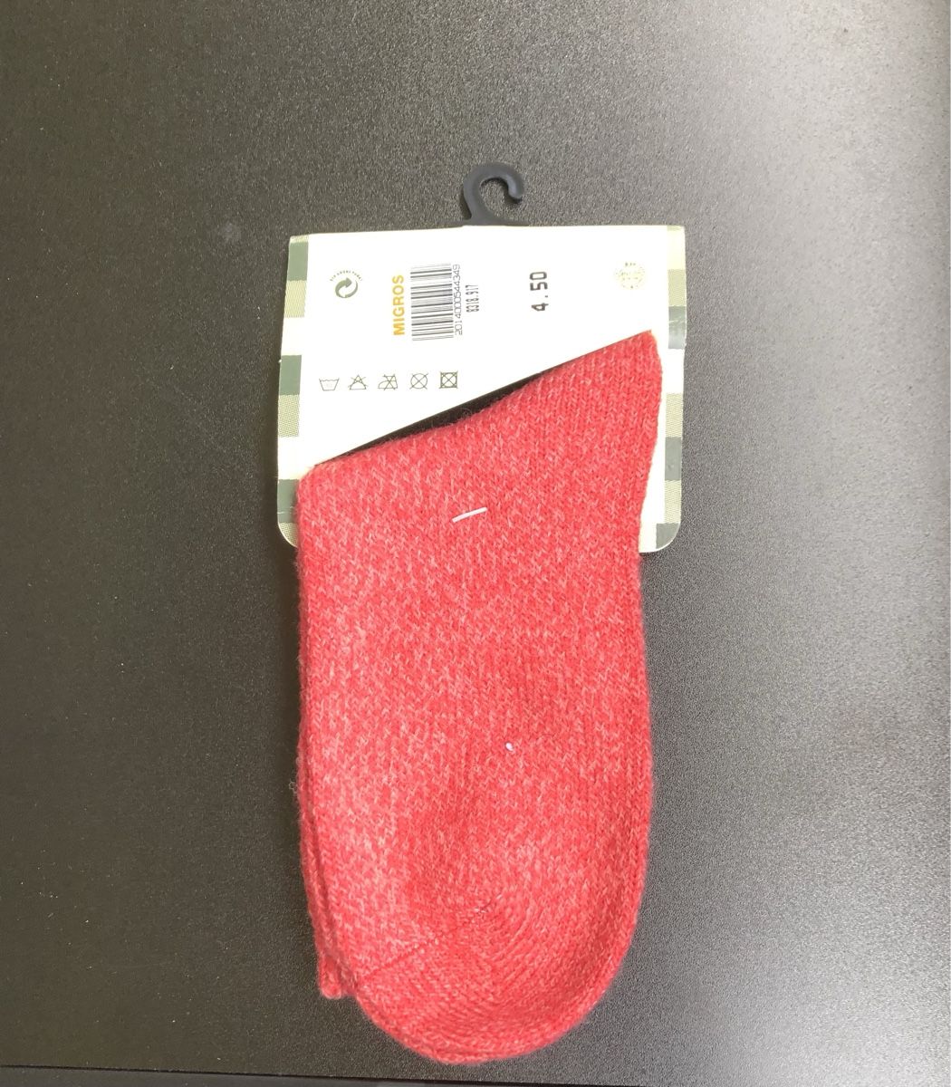 Socken: Socken CALZE ED Rot Grösse 35/38 neu – Neu und originalverpackt aus St.Gallen von nitka. 1