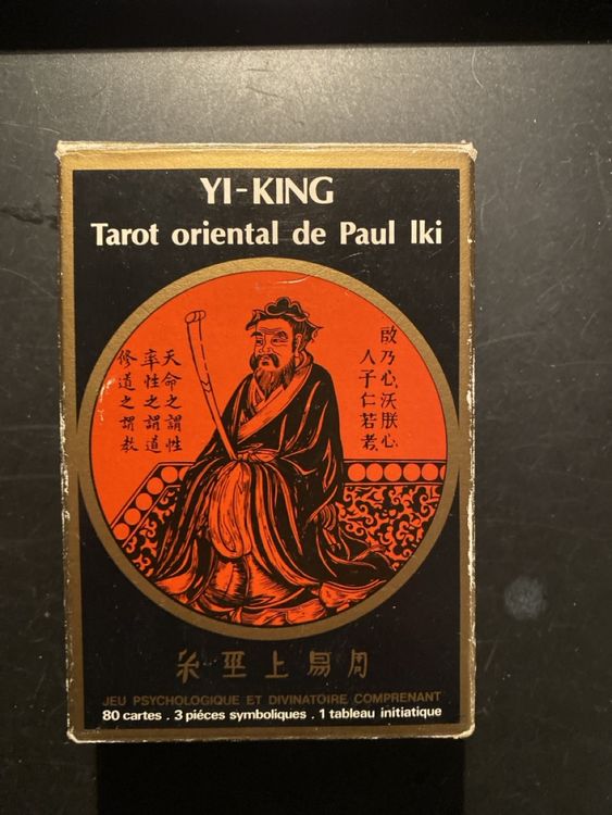 JEU CARTE TAROT Divinatoire Grimaud Tarot Yi-King Oriental de Paul Iki