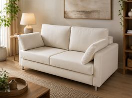 Handgefertigtes 2-Sitzer-Schlafsofa mit Federkern