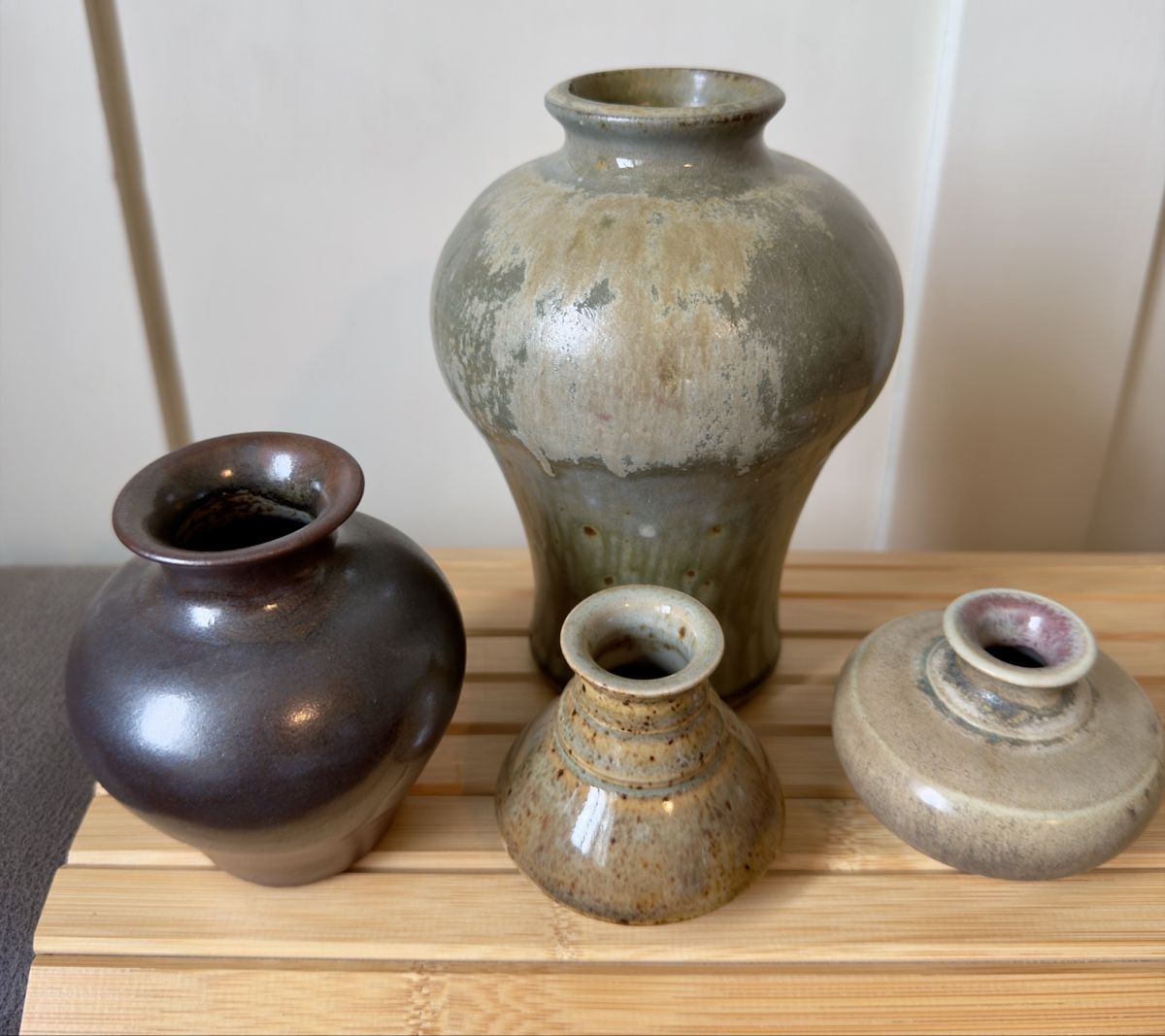 Vasi & Recipienti: 4er Set Vintage Keramik Vasen – Usato da Widnau venduto da kustercarmen 2