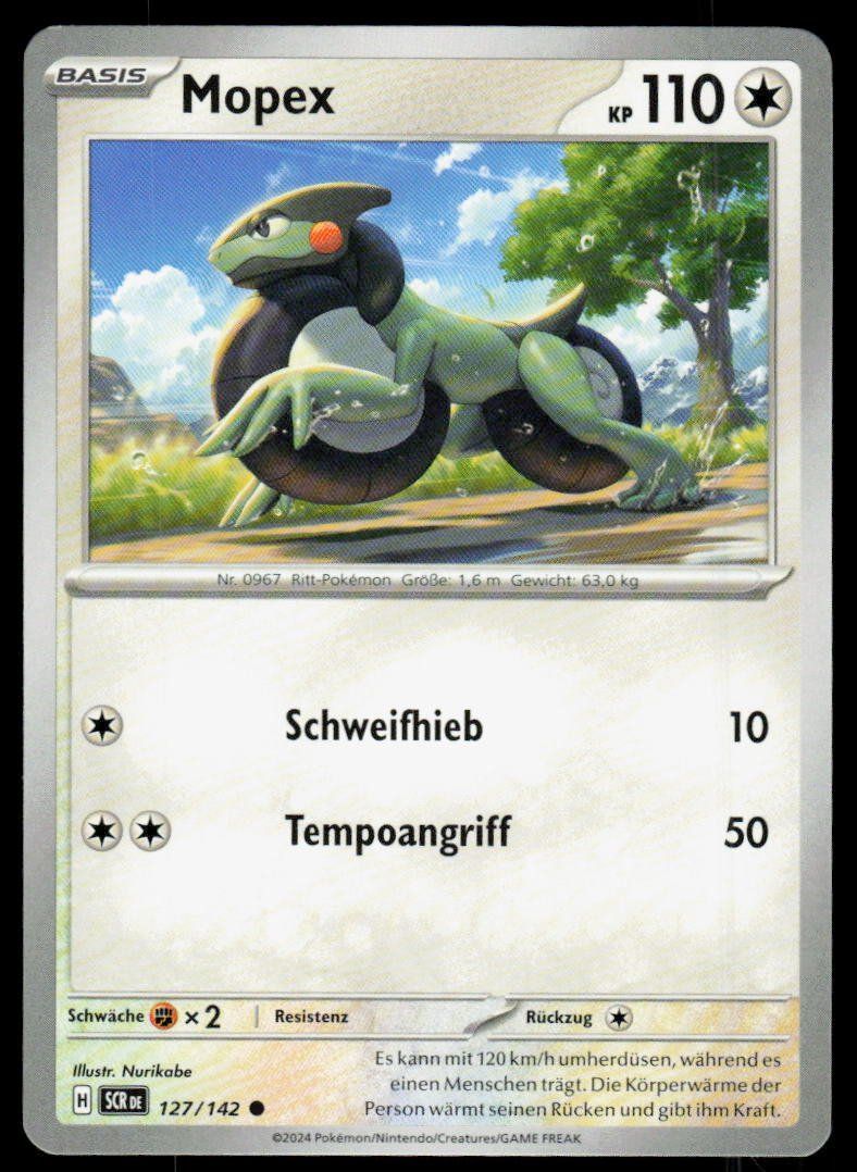 Pokémon Carte collezionabili: Pokemon Mopex 127/142 – Usato da Herisau venduto da Pokemon2025
