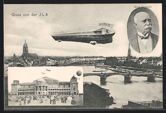 Cartoline postali: Frankfurt a. Main, Internationale Luftsc – Usato da Berlin venduto da bartko-reher