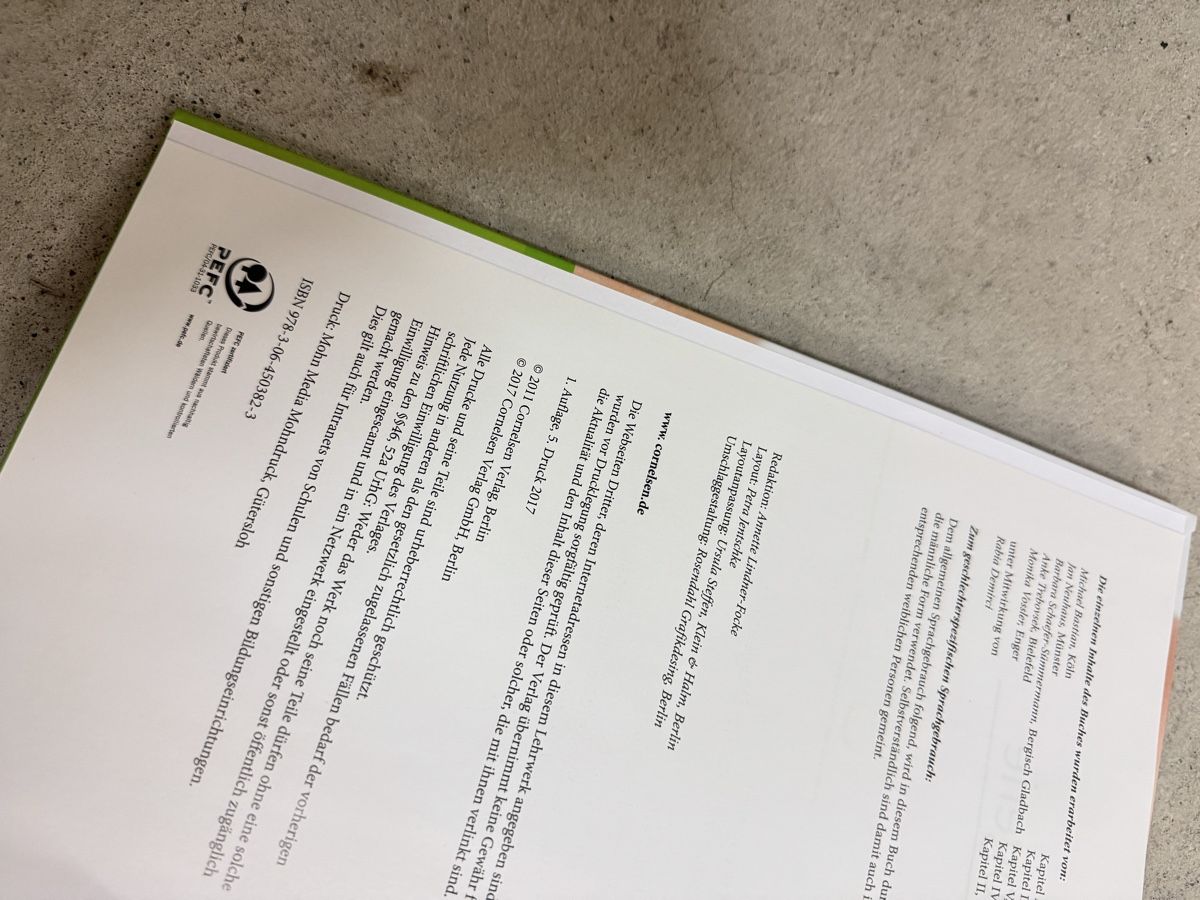 Livres: Fachkunde Drogerie Cornelsen – Neuf (Voir description) à Winterthur par ste_5vfj 2