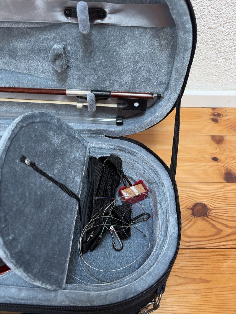 Strumenti musicali: Violine mit Etui und Bogen – Usato da Wittenbach venduto da haa_7zyz 3