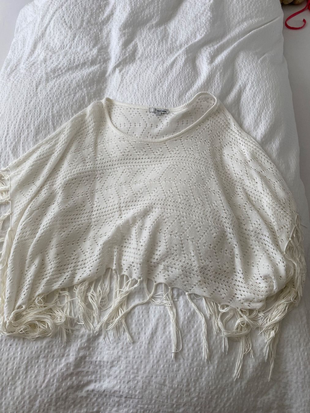 Top: Weisser Cardigan – Usato da Zürich venduto da yae56