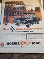 Morris Minor/Oxford - Seltene Original Oldtimer Anzeigen!
