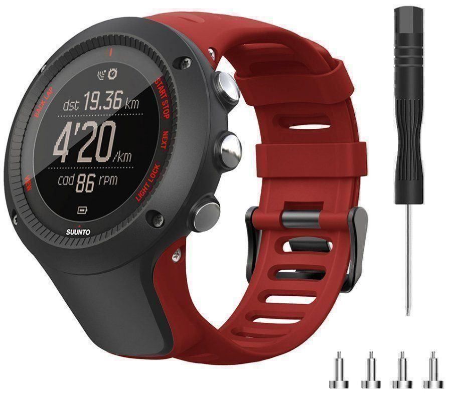 Suunto Smartwatch: Suunto Ambit 3 Armband Dunkelrot – Neu und originalverpackt aus Hinwil von Ljona 1