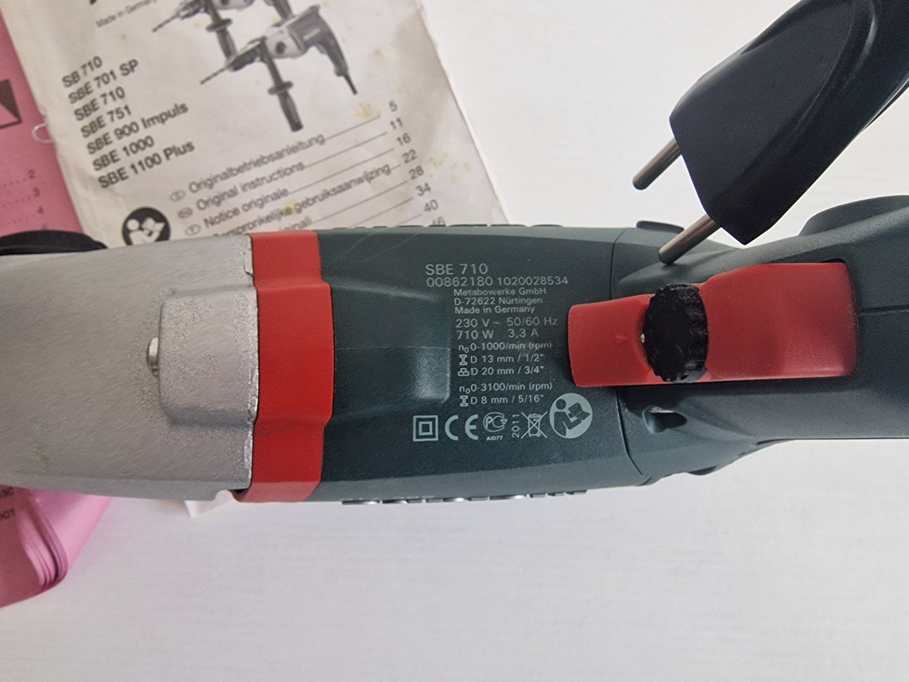 Metabo Bohrmaschinen: Metabo SBE 710 – Gebraucht aus Remetschwil von bo-gru 1