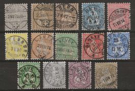 Lot Sitzende Helvetia mit Vollstempel - KP  750.--