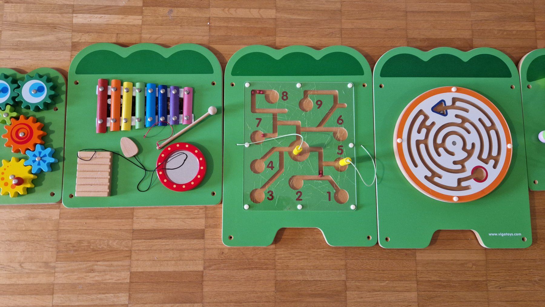 Jouets: Krokodil-Wandspiel, 5-teilig – D'occasion à Zürich par fodpeter 2
