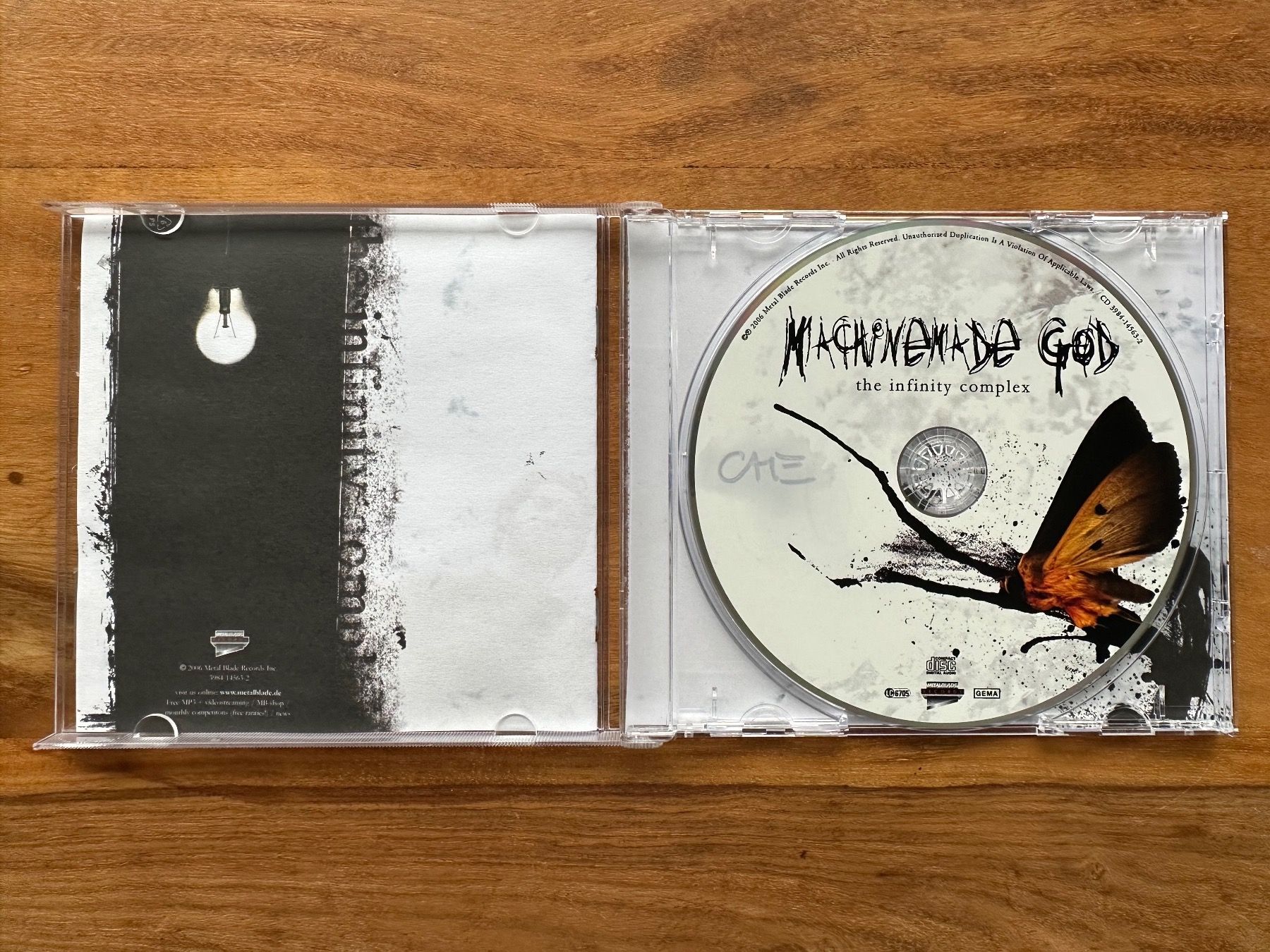 CD: Machinemade God – The Infinity Complex – Usato da Horgen venduto da flyingpenguin2000 1