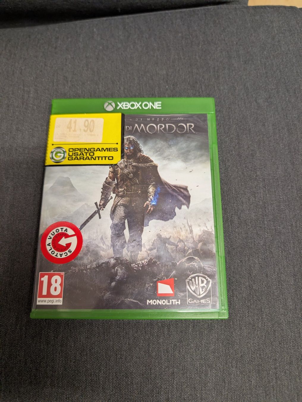 Giochi: L'ombra di Mordor Microsoft Xbox one – Usato da Giubiasco venduto da Ticinerd