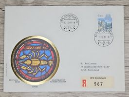 CL01 Enveloppe + Timbre Suisse 1983