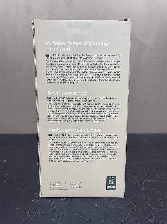 Ipuro Diffusori di oli essenziali: ipuro Air Sonic - Aroma Diffuser - neu, originalverpackt – Nuovo e nell'imballaggio originale da Frauenfeld venduto da michelle83 4