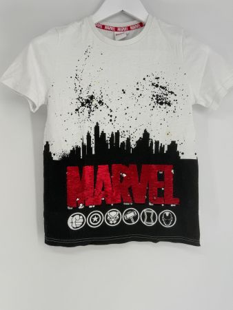 Marvel Shirt Gr. 146/152 mit Pailletten